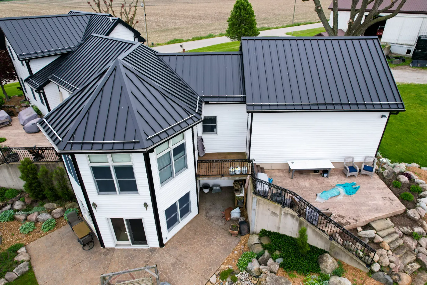 Soffit and fascia work in Viking Meadows